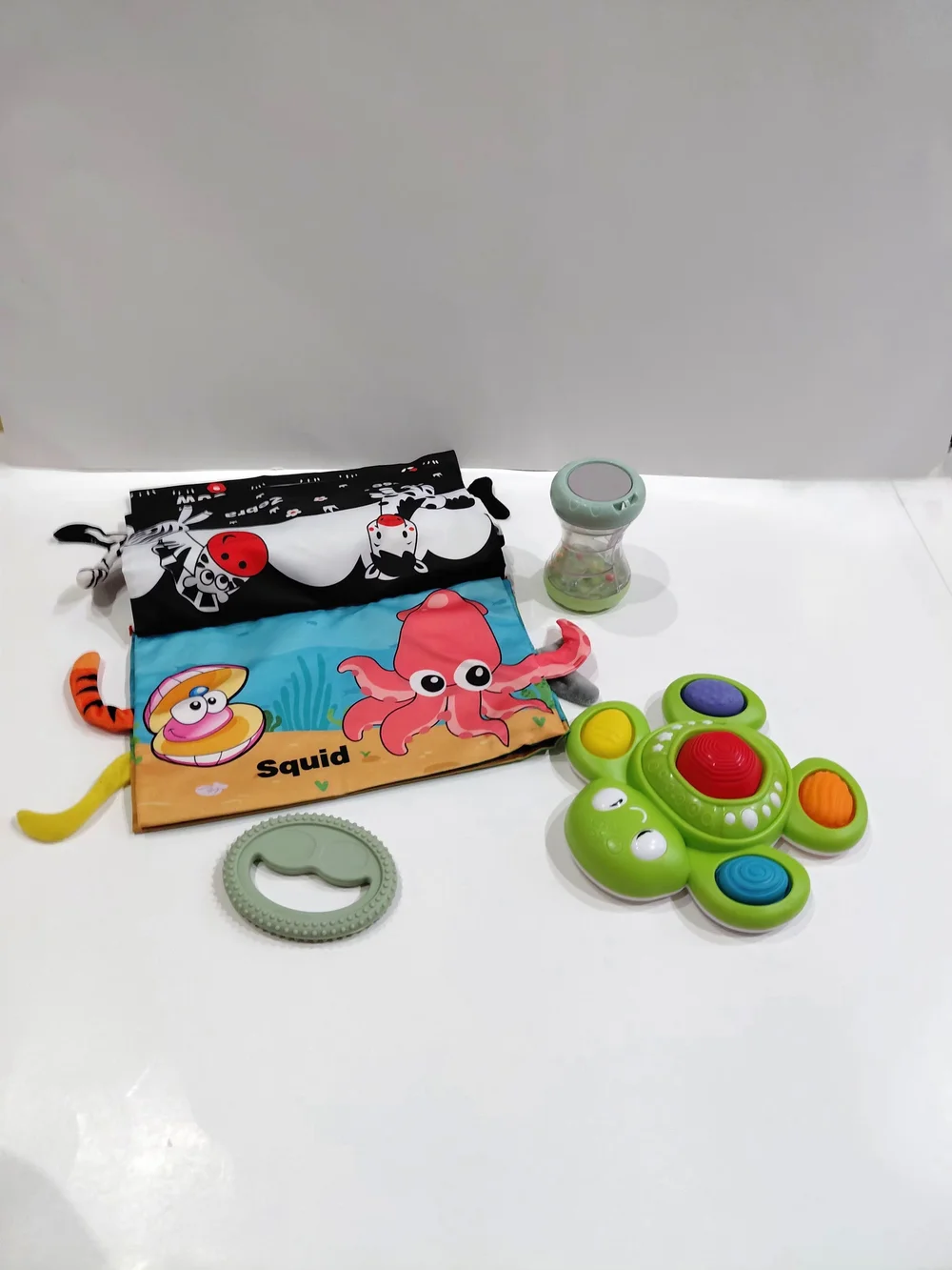 Used Colorful Learning Activity Toys Teached Baby Textures & Sensory